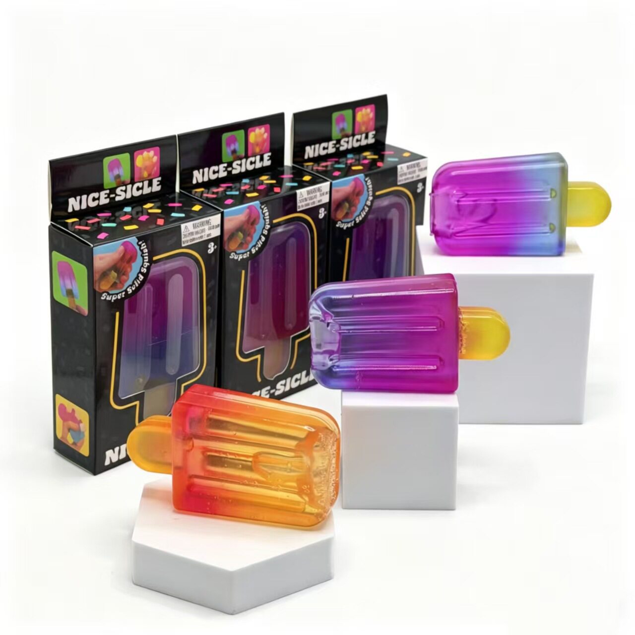 Gradient Ice Cream Squeeze Toy – Home Office Tech Gadgets recenzja i cena