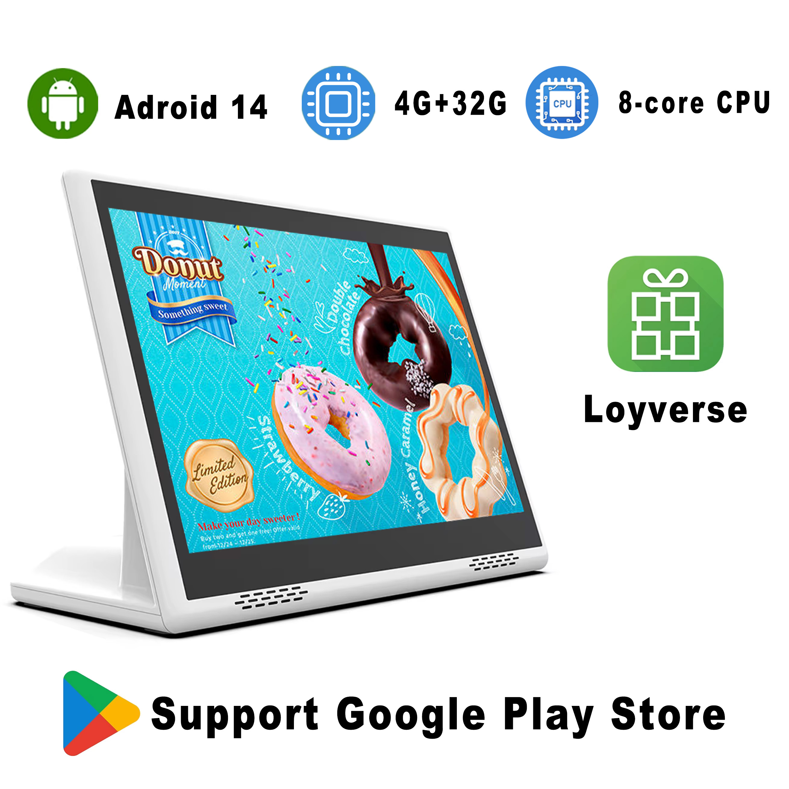 L Shape 10.1 Inch Android 14 D – Pos Terminal Android recenzja i cena