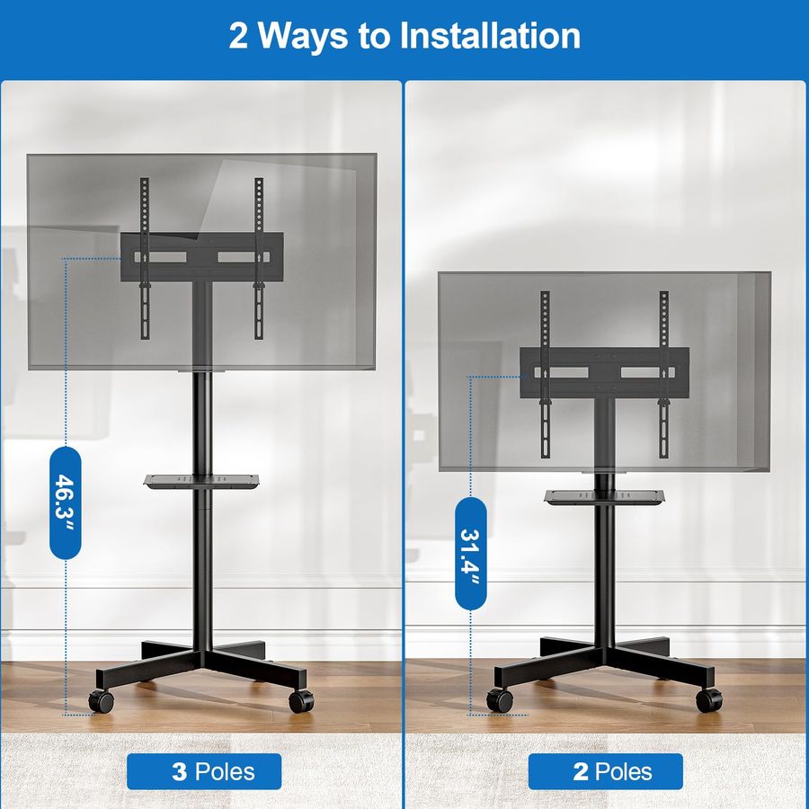 TV Stand for 2365 Inch LCD LED – Flat Panel Mount Tilt recenzja i cena