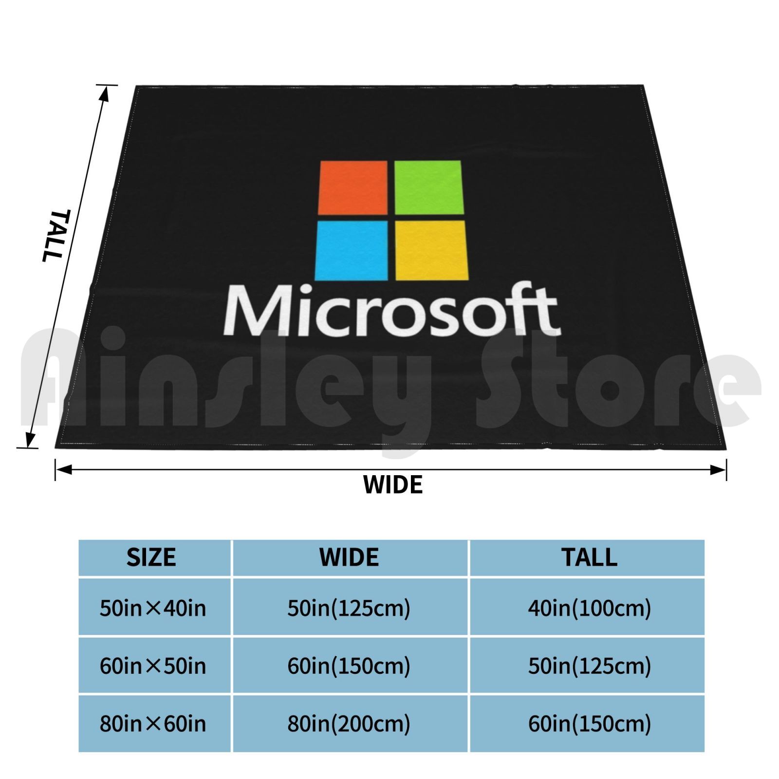 Microsoft Type Blanket Fashion – Office Tech Logo recenzja i cena