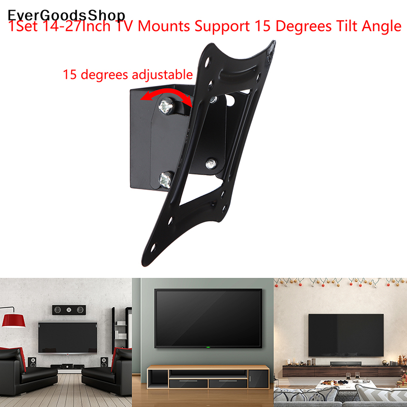 New 1Set 14-27Inch TV Mounts L – Flat Panel Mount Tilt recenzja i cena