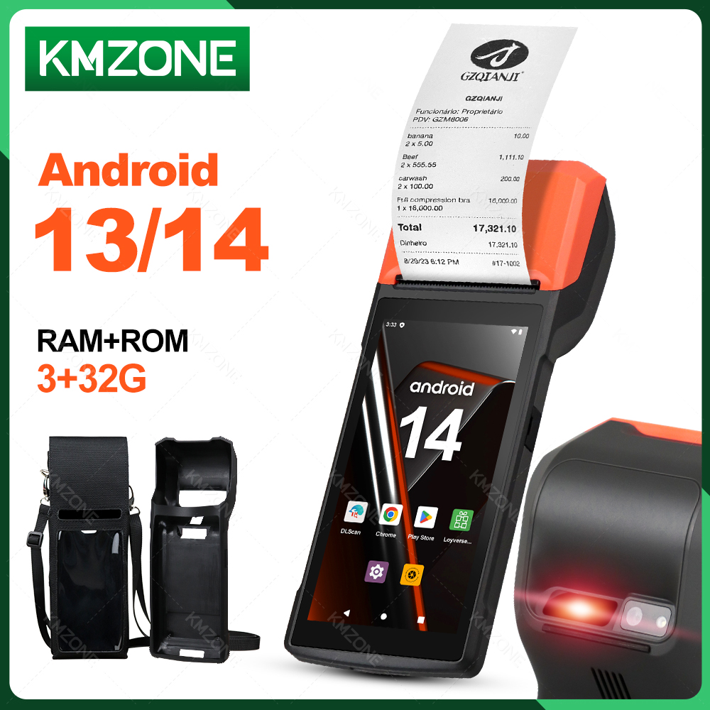Handheld Android 13/14 PDA Pri – Pos Terminal Android recenzja i cena