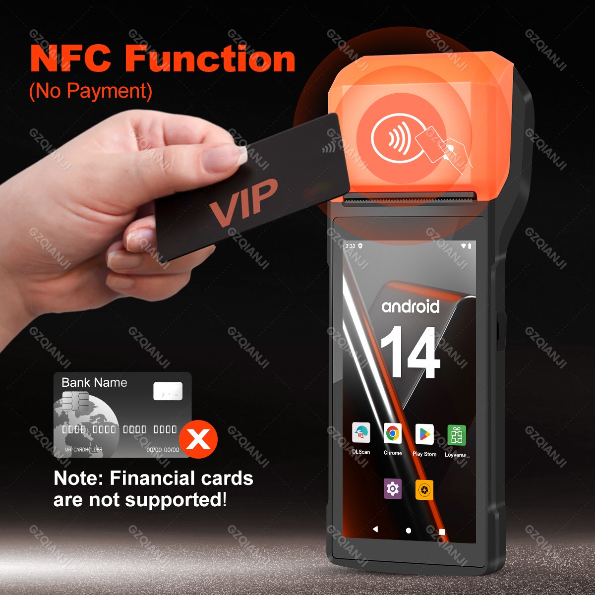 Handheld Android 13/14 PDA Pri – Pos Terminal Android recenzja i cena