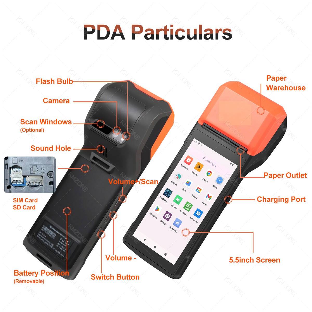 Handheld Android 13/14 PDA Pri – Pos Terminal Android recenzja i cena