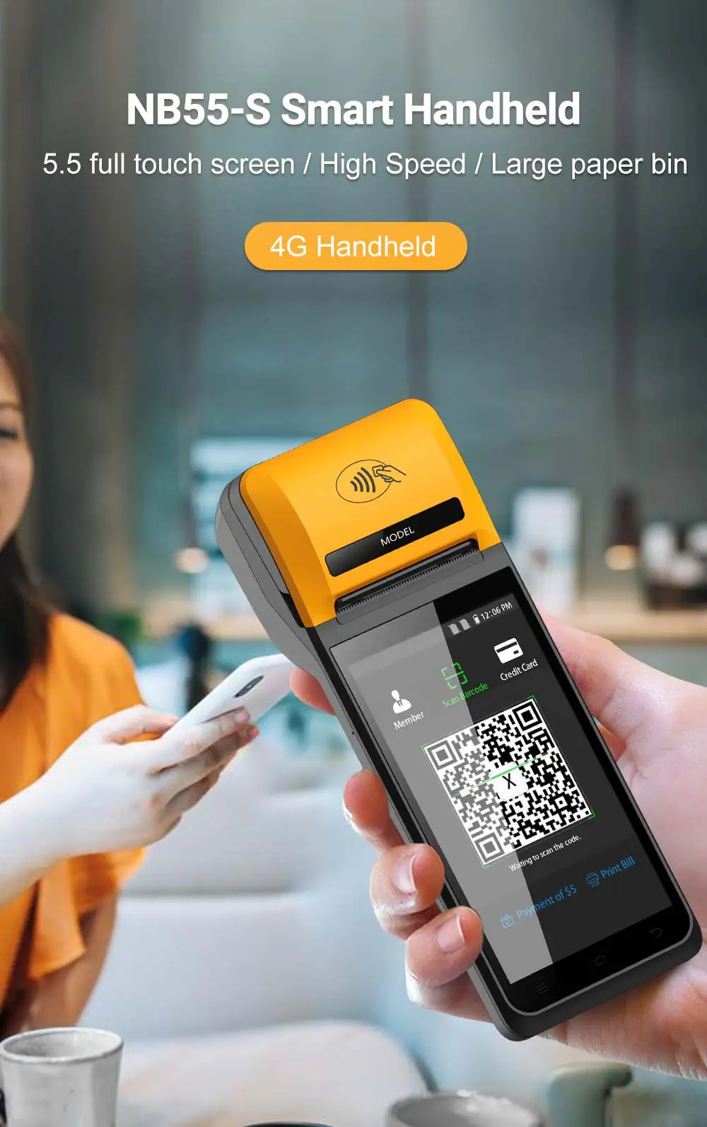 Mobile Payment Machine Portabl – Pos Terminal Android recenzja i cena