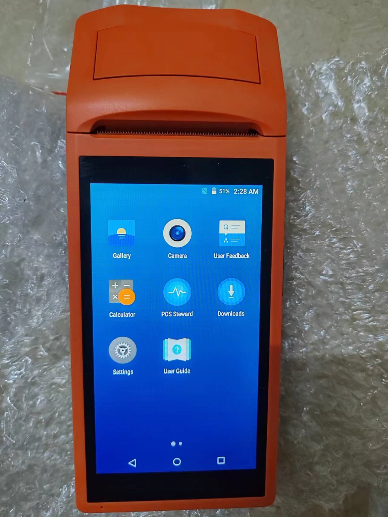 USED V1 Android 5.1 WCDMA 3G P – Pos Terminal Android recenzja i cena