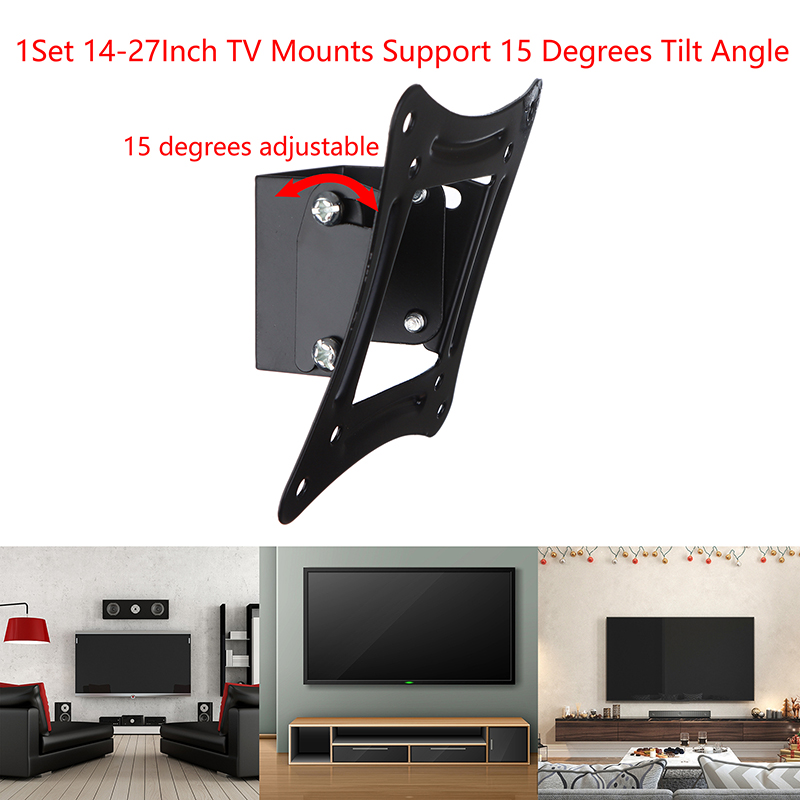 1Set 14-27Inch TV Mounts LCD L – Flat Panel Mount Tilt recenzja i cena