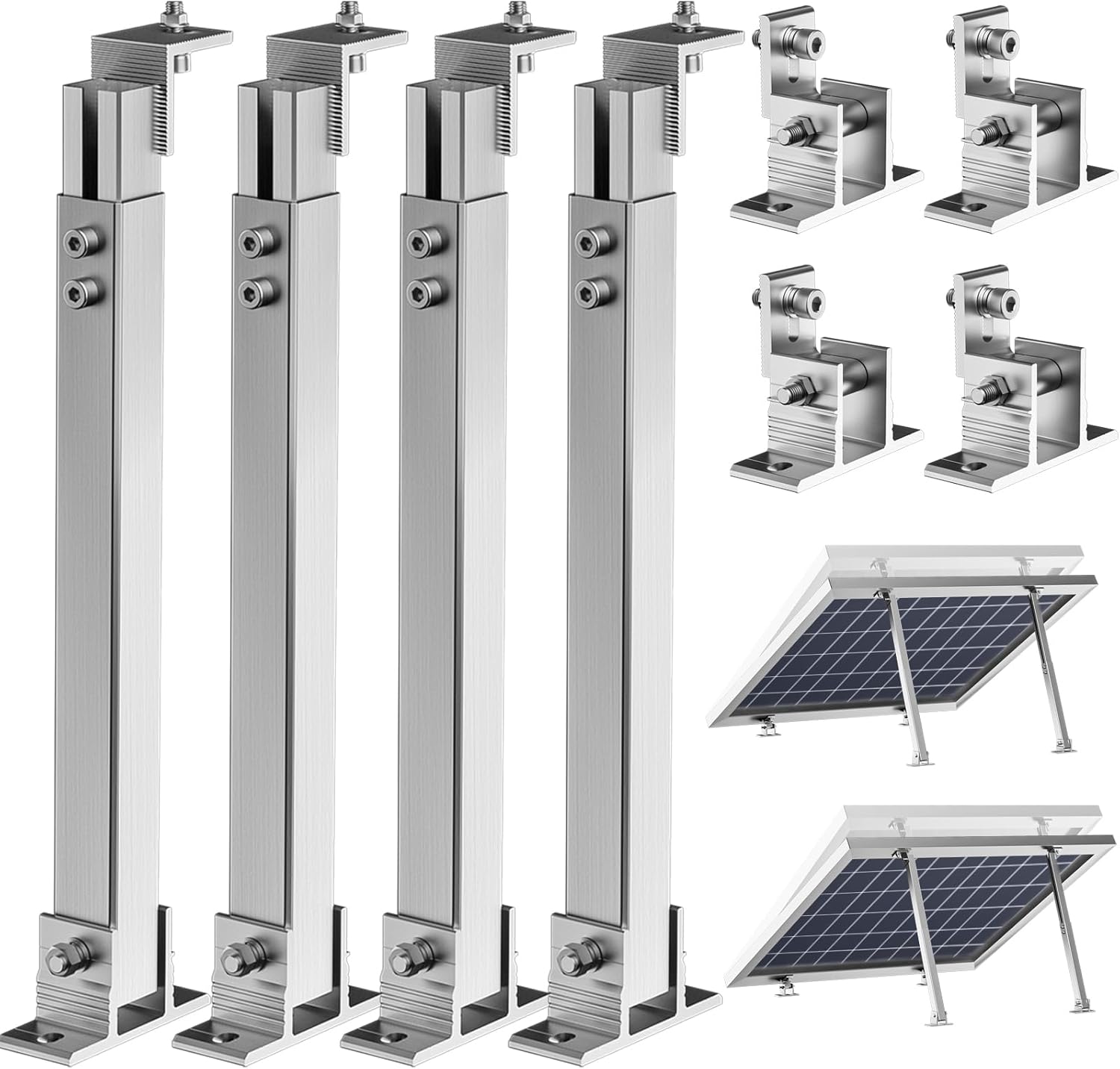 2 Set Adjustable Solar Panel T – Flat Panel Mount Tilt recenzja i cena