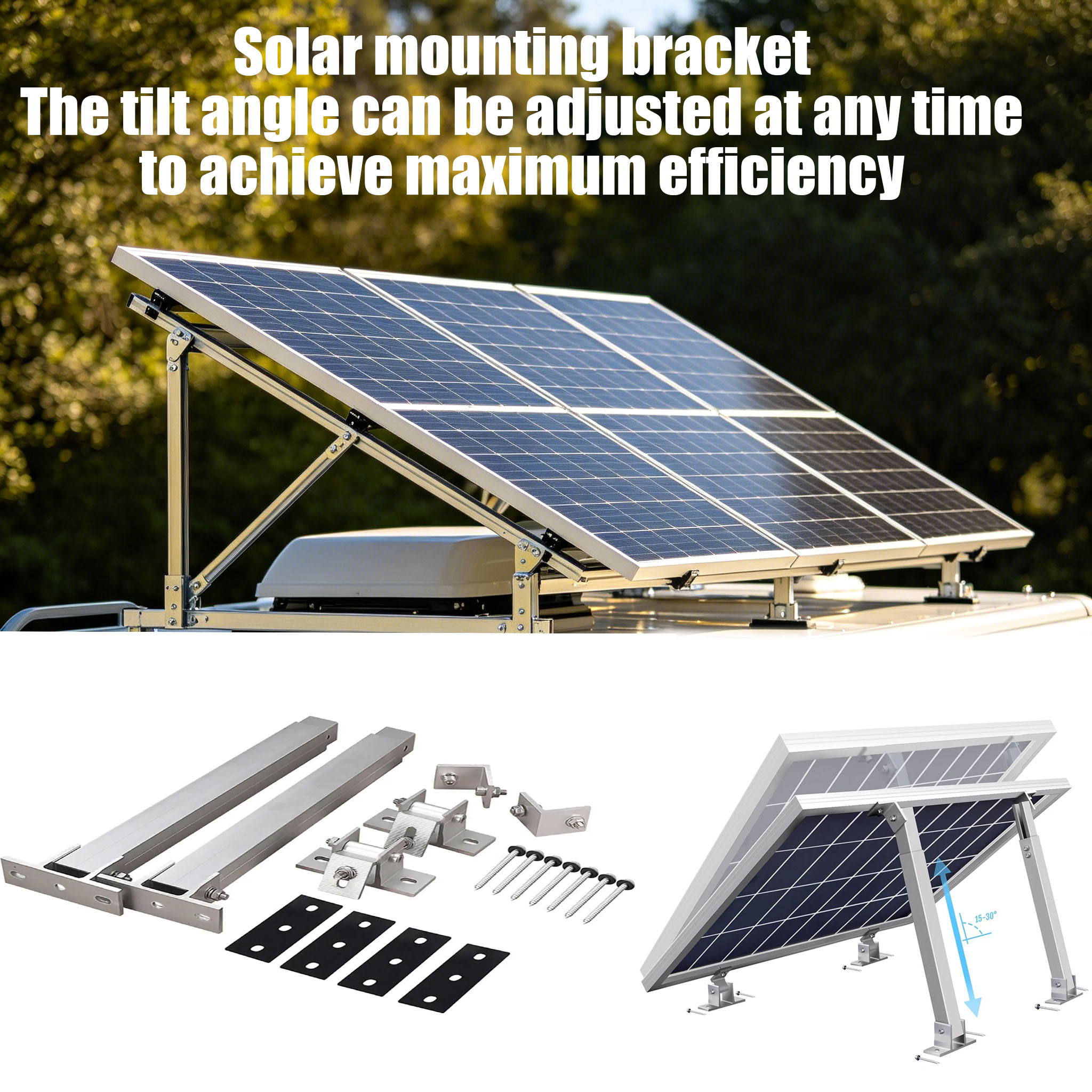 Solar Panel Tilt Mounting Brac – Flat Panel Mount Tilt recenzja i cena