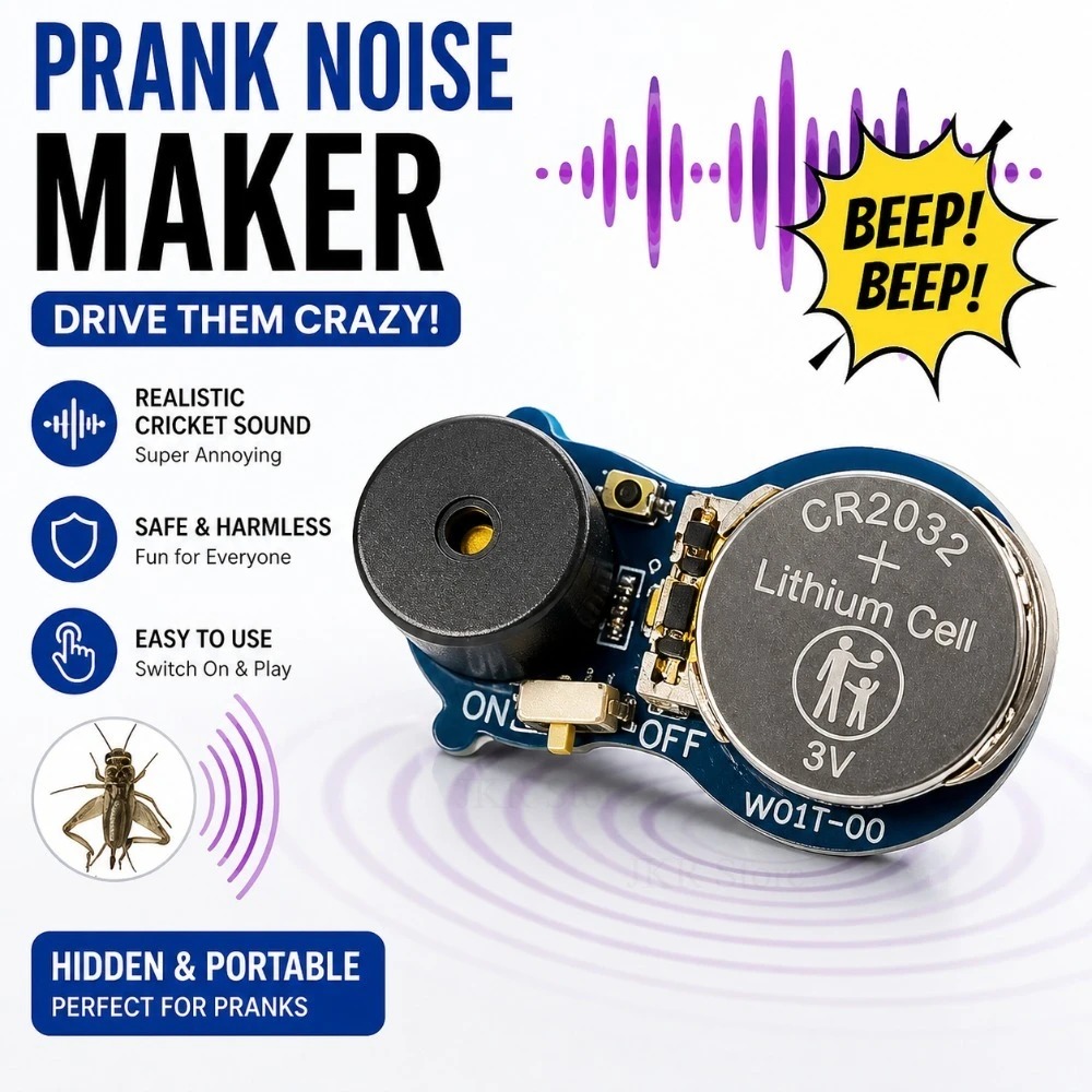 Hidden Cricket Sound Noise Mak – Home Office Tech Gadgets recenzja i cena